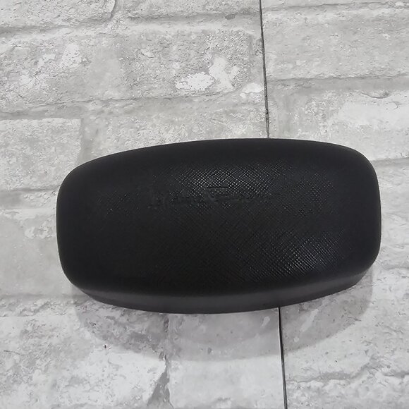 Salvatore Ferragamo Sunglasses Eyeglass Clamshell Case Hard Case Black Fliptop - Picture 2 of 6